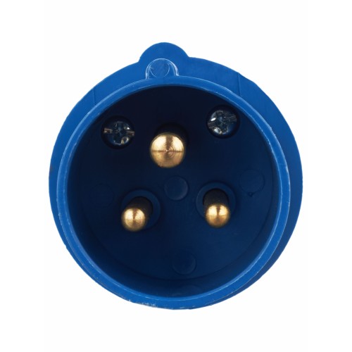Вилка переносная ССИ-013 2P+PE 16А 200-250В IP44 IEK