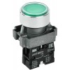 Кнопка управления LA167-BAF31 d=22мм 1NO зеленая IEK