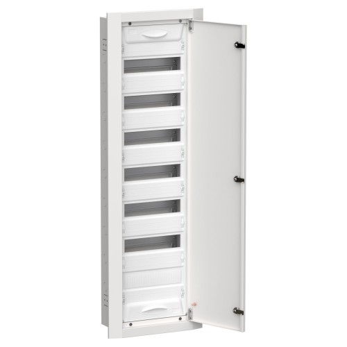 TITAN 5 Корпус металлический ЩРв-84 (1х84) 1130х365х130мм IP31 белый (одна дверь) IEK
