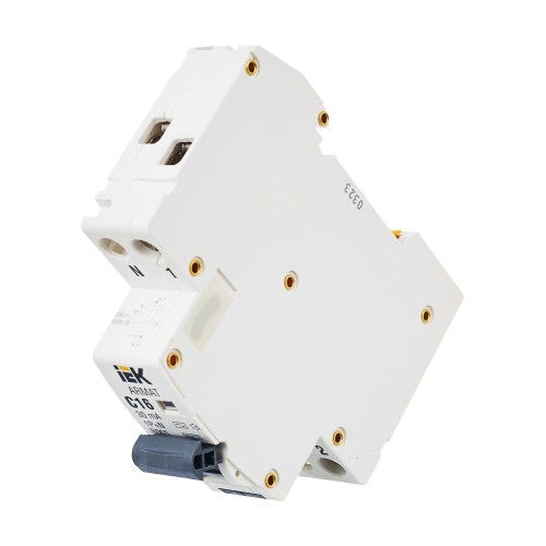 ARMAT Автоматический выключатель дифференциального тока B06S 1P+NP C16 30мА тип AC (18мм) IEK