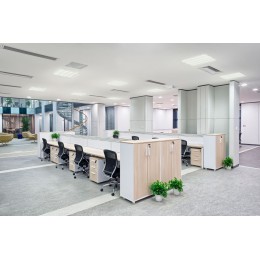 Светильник светодиодный ДВО 6571-P 45Вт 4000К 595х595 призма IEK