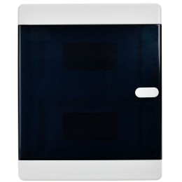 UNION Compact Корпус пластиковый ЩРН-П-18 IP41 черная прозрачная дверь IEK