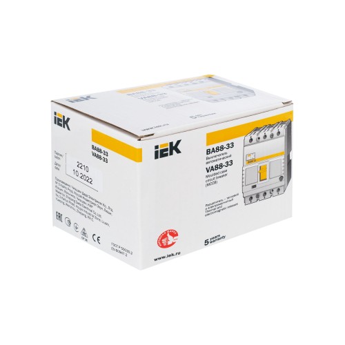 Выключатель автоматический ВА88-33 3Р 160А 35кА IEK