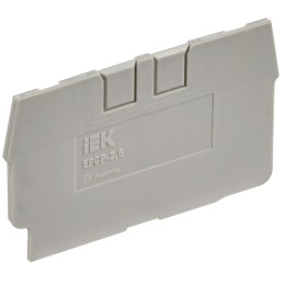 ARMAFIX Заглушка для клемм серий CP/CX 2,5мм2 серая IEK