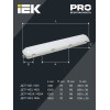 PRO Светильник светодиодный ДСП 1422А 40Вт 1ч 6500К IP65 1200мм с БАП IEK