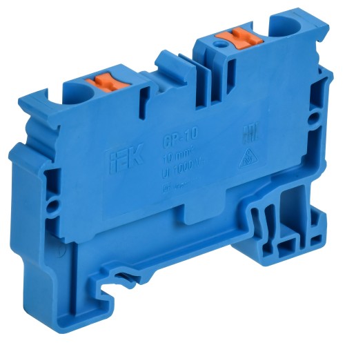 ARMAFIX Клемма пружинная Push In CP 10мм2 синяя IEK