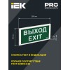 Светильник аварийный ДПА 3000 постоянного/непостоянного действия 3ч IP20 IEK