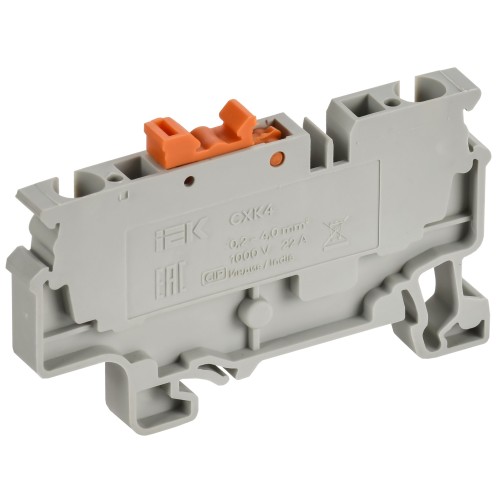 ARMAFIX Клемма пружинная с ножевым размыкателем CXK4 IEK
