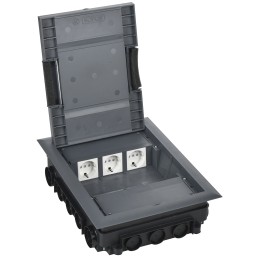 PRIMER Лючок напольный на 12 модулей ONFLOOR 12 IEK