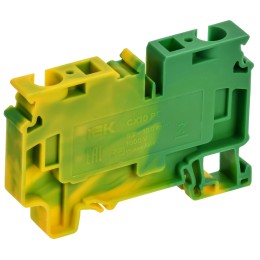 ARMAFIX Клемма пружинная CX10 PE 10мм2 проходная заземляющая IEK