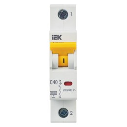 KARAT Автоматический выключатель ВА47-60M 1P C 40А 6кА IEK