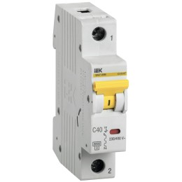 KARAT Автоматический выключатель ВА47-60M 1P C 40А 6кА IEK