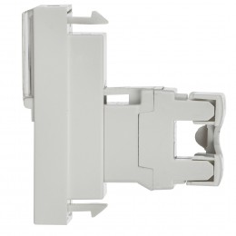 Розетка компьютерная РКИ-10-00-П RJ-45 UTP кат.5e (на 1 модуль) ПРАЙМЕР белая IEK