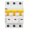 KARAT Автоматический выключатель ВА47-60M 3P C 10А 6кА IEK