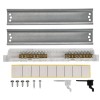 UNION Compact Корпус пластиковый ЩРН-П-18 IP41 черная прозрачная дверь IEK