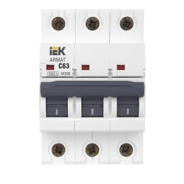 ARMAT Автоматический выключатель M06N 3P C 63А IEK