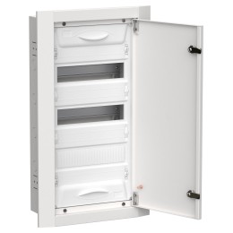 TITAN 5 Корпус металлический ЩРв-36 (1х36) 630х365х130мм IP31 белый (одна дверь) IEK