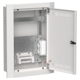 TITAN 5 Корпус мультимедиа ЩРв-24 (1х24) 505х365х130мм IP30 белый IEK
