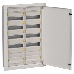 TITAN 5 Корпус металлический ЩРв-120 (2х60) 880х625х130мм IP31 серый (одна дверь) IEK