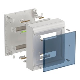 PRIME Корпус пластиковый ЩРН-П-24 модуля навесной белый IP41 IEK