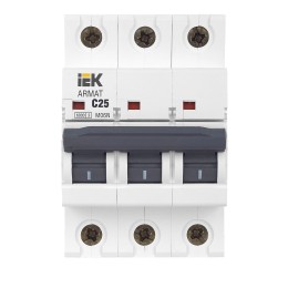 ARMAT Автоматический выключатель M06N 3P C 25А IEK
