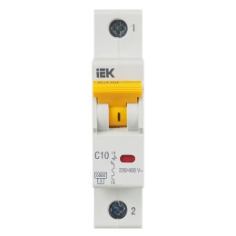 KARAT Автоматический выключатель ВА47-60M 1P C 10А 6кА IEK