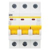 KARAT Автоматический выключатель ВА47-29 3P D 25А 4,5кА IEK