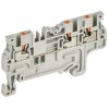 ARMAFIX Клемма пружин. Push-in CP-MC 3 вывода 1,5мм2 серая IEK