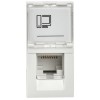 Розетка компьютерная РКИ-10-00-П RJ-45 UTP кат.5e (на 1 модуль) ПРАЙМЕР белая IEK