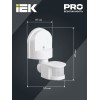 Датчик движения ДД-008 1100Вт 180град 12м IP44 черный IEK