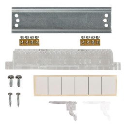 UNION Compact Корпус пластиковый ЩРН-П-6 IP41 белая дверь IEK