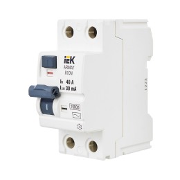 ARMAT Выключатель дифференциального тока R10N 2P 40А 30мА тип AC IEK