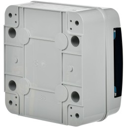 TEKFOR Корпус пластиковый КМПн-6 IP65 черная прозрачная дверь IEK