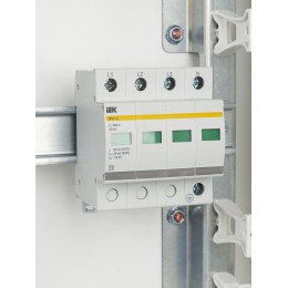 KARAT Ограничитель импульсного перенапряжения ОПС1-C 4P In=20кА Un=400В Im=40кА IEK