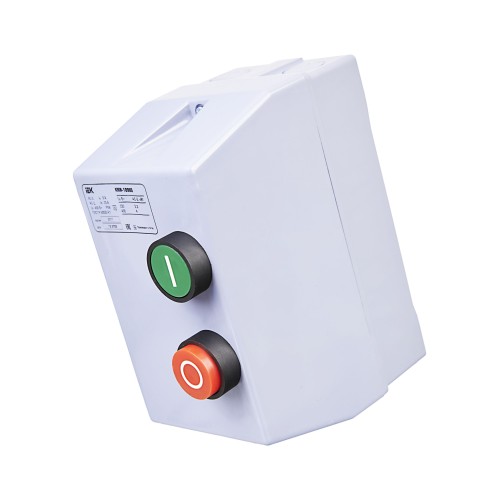 Контактор КМИ10960 9А в оболочке 380В/АС3 IP54 IEK