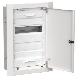 TITAN 5 Корпус металлический ЩРв-24 (1х24) 505х365х130мм IP31 белый (одна дверь) IEK