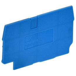 ARMAFIX Заглушка для клемм CP10/CX6мм2 синяя IEK