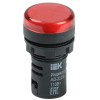 Лампа AD22DS(LED)матрица d=22мм красный 24В AC/DC IEK