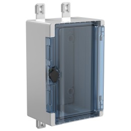 TETRA Корпус пластиковый ЩМПп 300х200х130мм прозрачная дверь IP66 IEK
