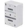 UNION Mini Корпус пластиковый КМПн-4 IP20 без двери белый IEK