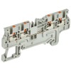 ARMAFIX Клемма пружин. Push-in CP-MC 4 вывода 1,5мм2 серая IEK