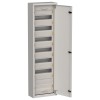 TITAN 5 Корпус металлический ЩРн-84 (1х84) 1085х310х140мм IP31 серый (одна дверь)