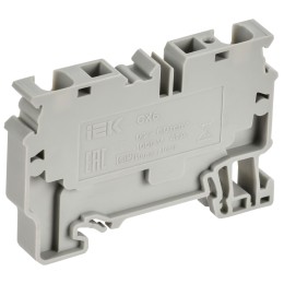 ARMAFIX Клемма пружинная CX6 6мм2 проходная серая IEK