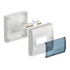 KREPTA 3 Корпус пластиковый ЩРН-П-8 IP41 белый IEK