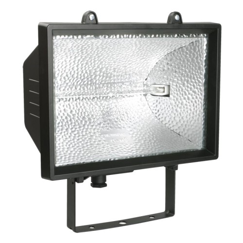 Прожектор ИО1500 галогенный черный IP54