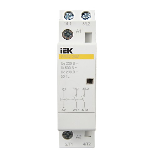 Контактор модульный КМ20-20М AC IEK