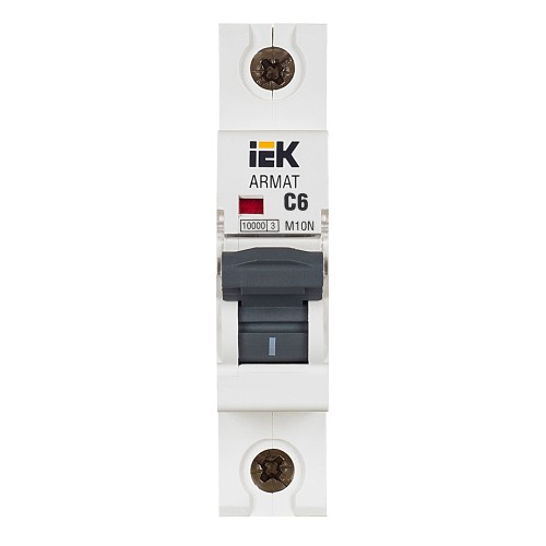 ARMAT Автоматический выключатель M10N 1P C 6А IEK