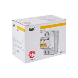 KARAT Дифференциальный автомат АД12 2P 50А 30мА тип AC IEK