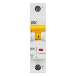 KARAT Автоматический выключатель ВА47-60M 1P B 10А 6кА IEK