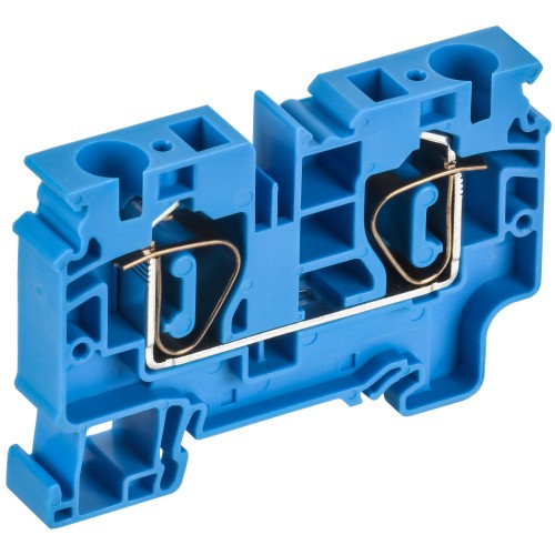 ARMAFIX Клемма пружинная CX10 BU 10мм2 проходная синяя IEK